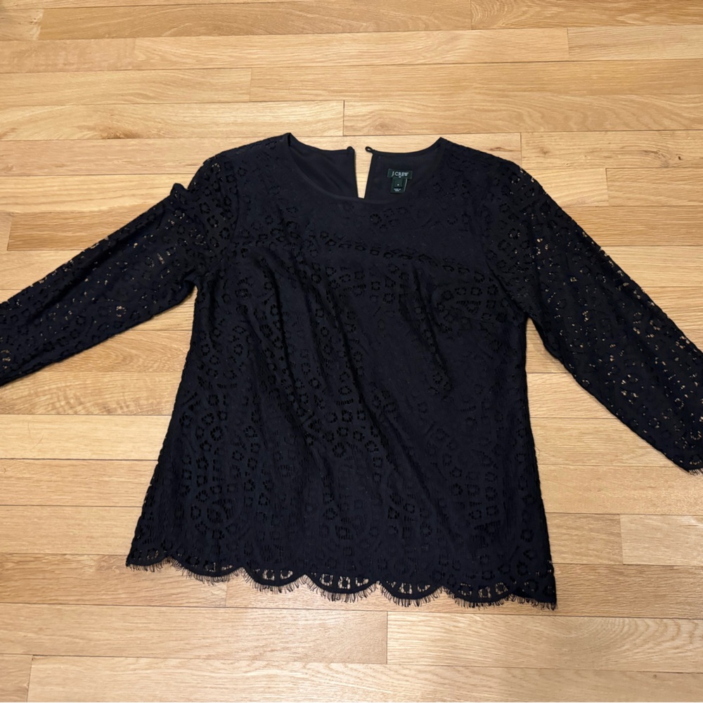 J Crew Factory Lace Top